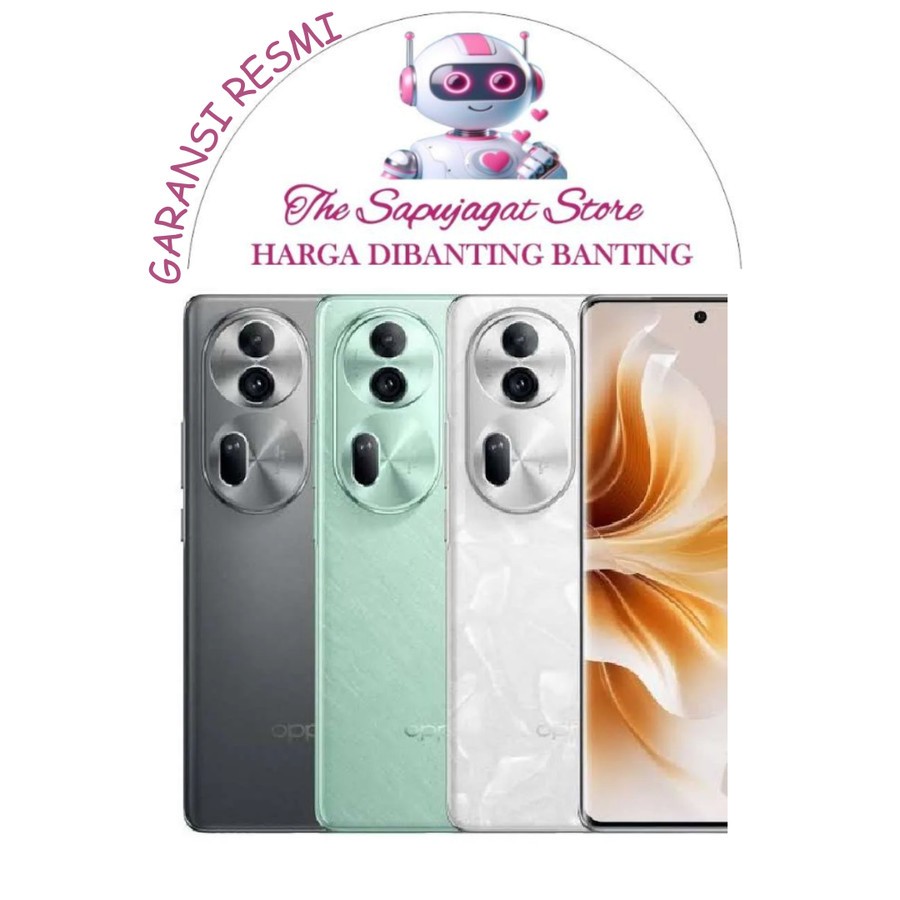 Oppo Reno 11 Pro 5G 12/512 New Garansi Resmi Promo Bandung