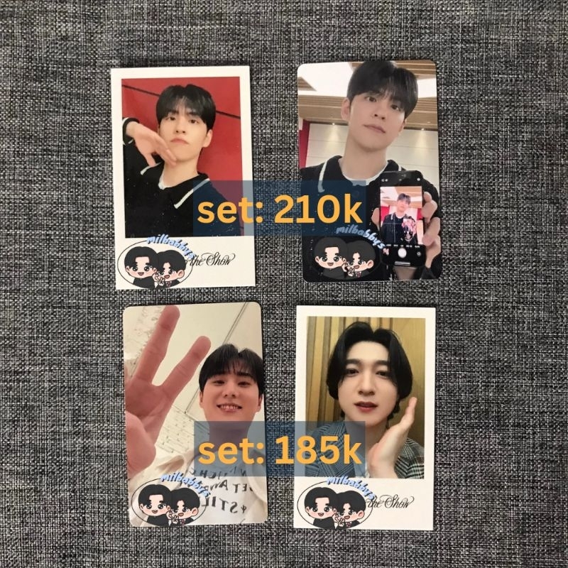 SUNGJIN YOUNGK WONPIL DAY6 PC FOUREVER WTSS LD POLA POB JYPSHOP JYP SHOP PHOTOCARD MIRROR SELCA