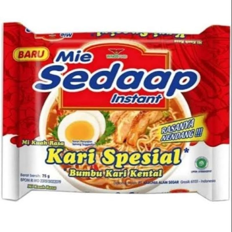

Mie sedap kari spesial