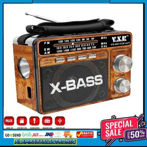 RADIO Digital Mitsuyama X-BASS MS-4020BT Classic FM radio/AM/SW/FM SUARA SUPER BASS