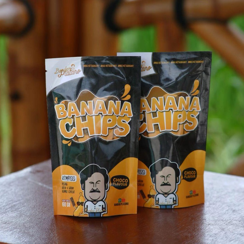 

Banana Chips (Keripik Pisang) Bandar Platano 61gr