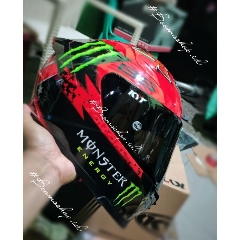 helm kyt steiker repaint livery fabio quartararo