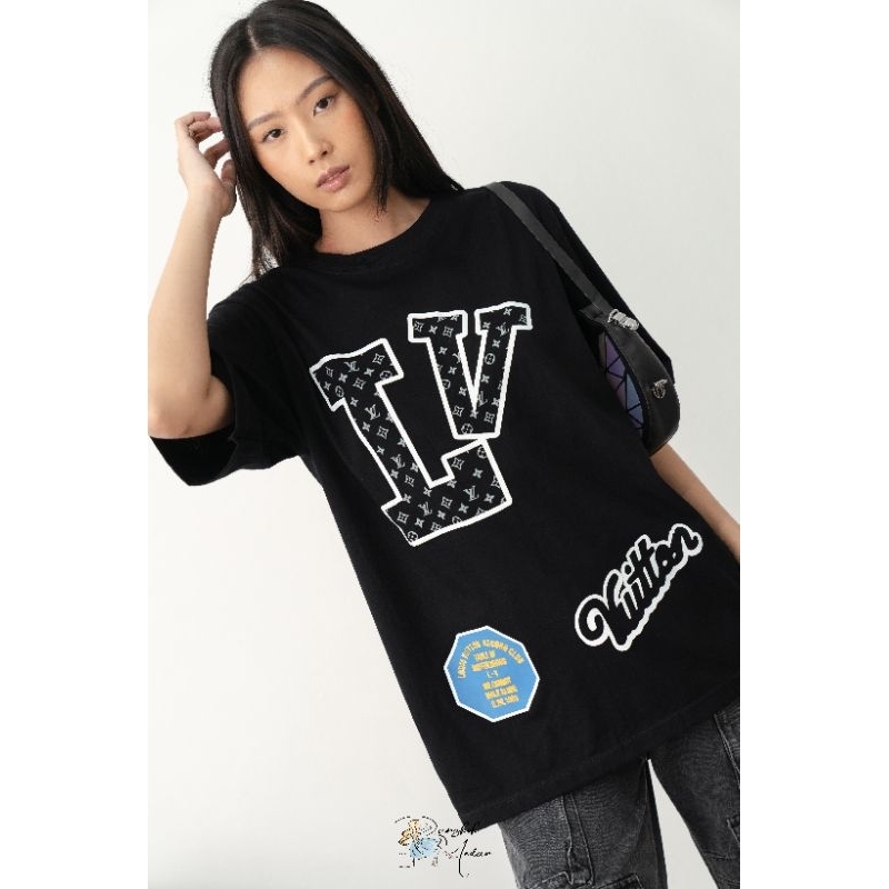 - BANGKOK MEDAN - READY KAOS OVERSIZE TEE LUIVUNG / KAOS OVERSIZE TEE WANITA