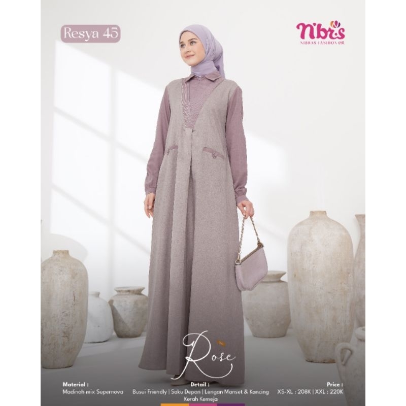 gamis nibras resya 45 beautiful
