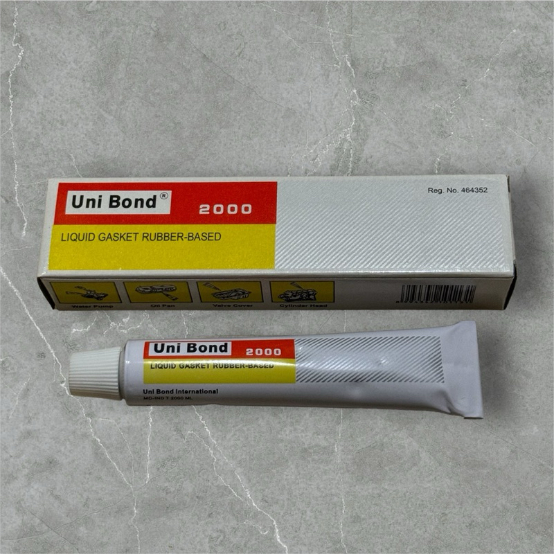 LEM PAKING PACKING UNIBOND BERKUALITAS lem UNIBOND 2000 UNI BOND liquid gasket rubber based unibond 