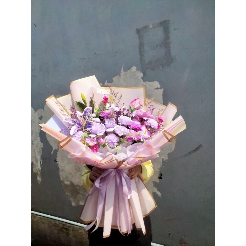 buket bunga artificial buket Bogor buket bunga