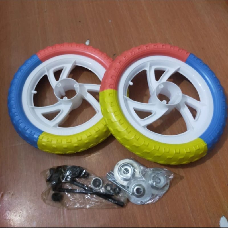 ban sepeda anak roda sepeda 12 inch ban mati sepeda anak roda sepeda anak siap pasang