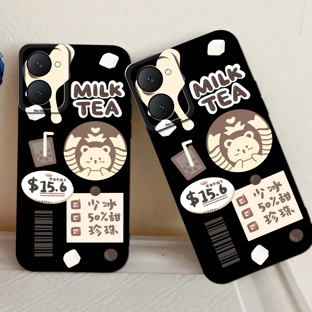 CASE VIVO Y18 Y03 Y12S Y20 Y91 Y91C Y15S Y17S V30 Y28 TERBARU Motif (STARBUCKS) Case Pro Camera Vivo