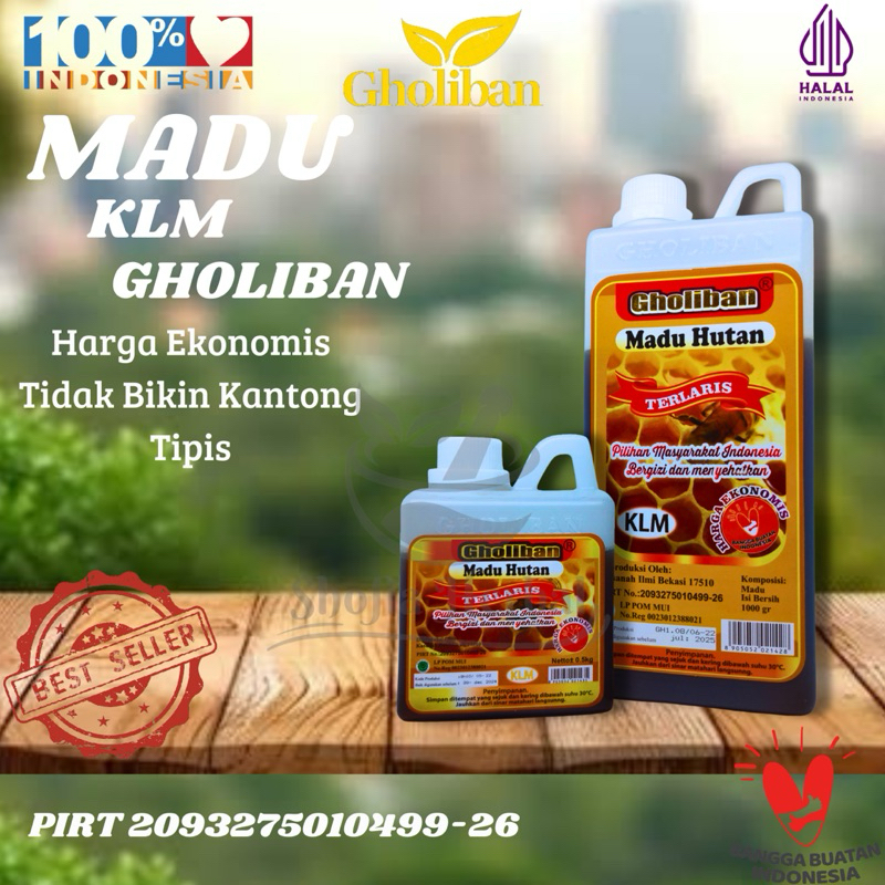 

Madu KLM Gholiban Botol Emboss 100% Original Product