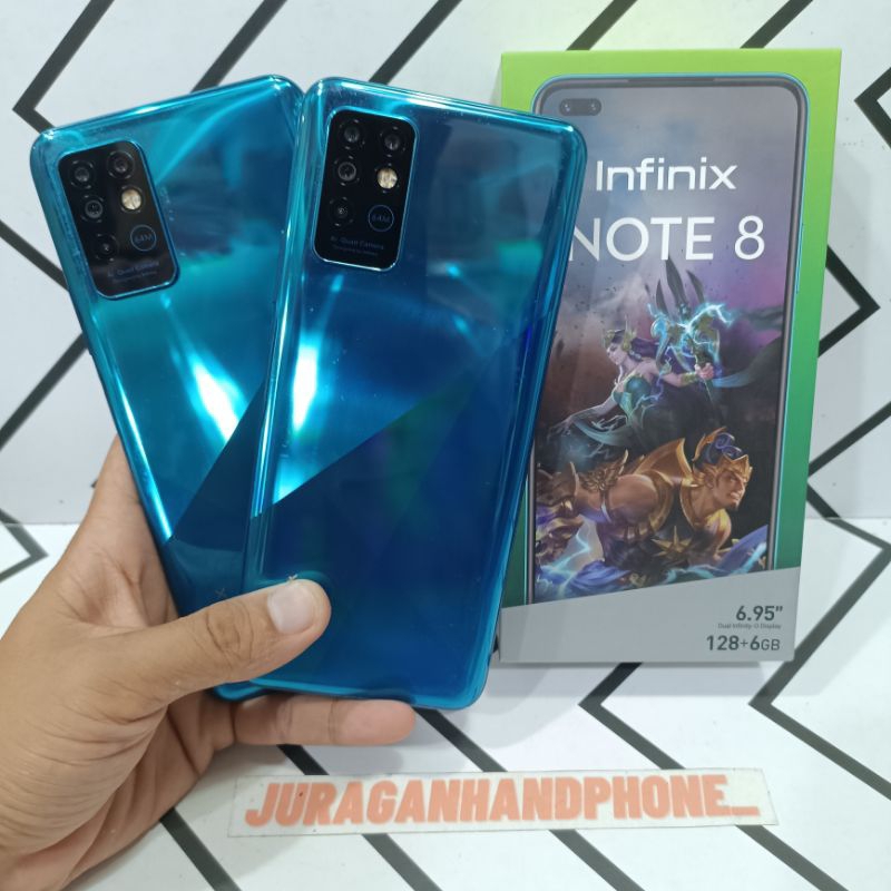 Infinix Note 8 Ram 6/128GB Hp Second Seken Bekas