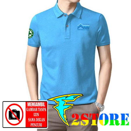 Kaos Baju Kerah Model kerah PDAM KABUPATEN BOGOR - TIRTA KAHURIPAN F2AStore