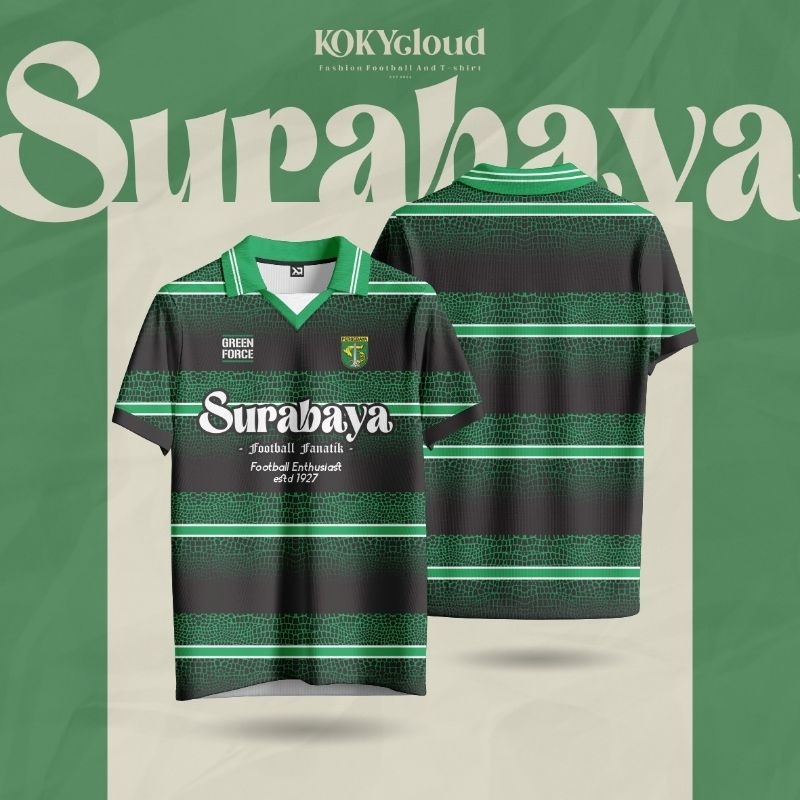 JERSEY CUSTOME/RETRO PERSEBAYA/VINTAGE/BOLA