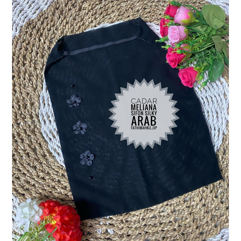 Cadar Meliana sifon silky arab Couple Ibu dan anak/Cadar Karet bunga termurah best seller
