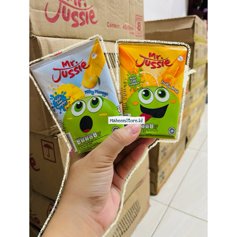 Mr Jussie 1 Karton isi 48 Pcs