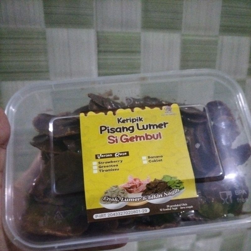 

keripik pisang lumer 150 gram