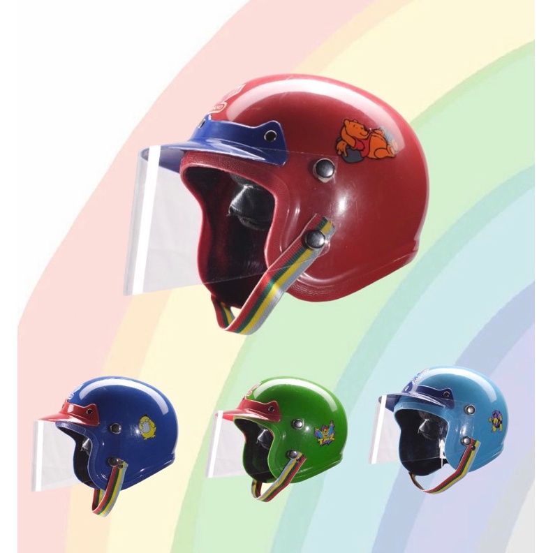 ORIGINAL Helm Retro Anak Kiwi Lawas Jadul Klasik Unik Bmx Anak Original