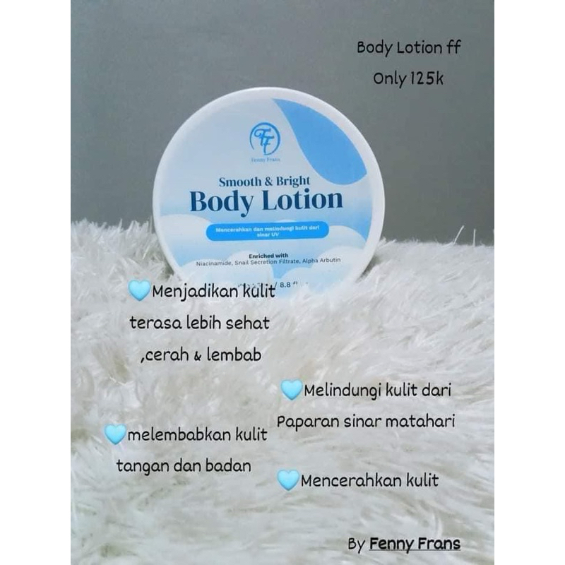 body lotion by FF fenny frans