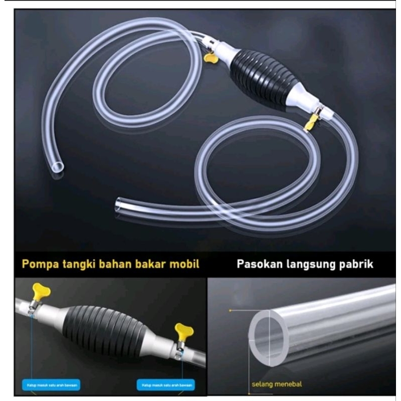 Alat Pompa Bensin Manual Alat Sedot Bensin Pompa Tangan Hisap