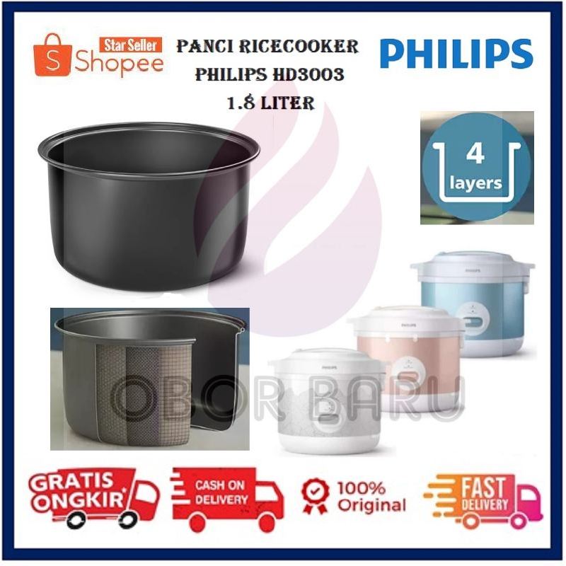 Philips Panci Ricecooker Innerpot Rice cooker HD3003