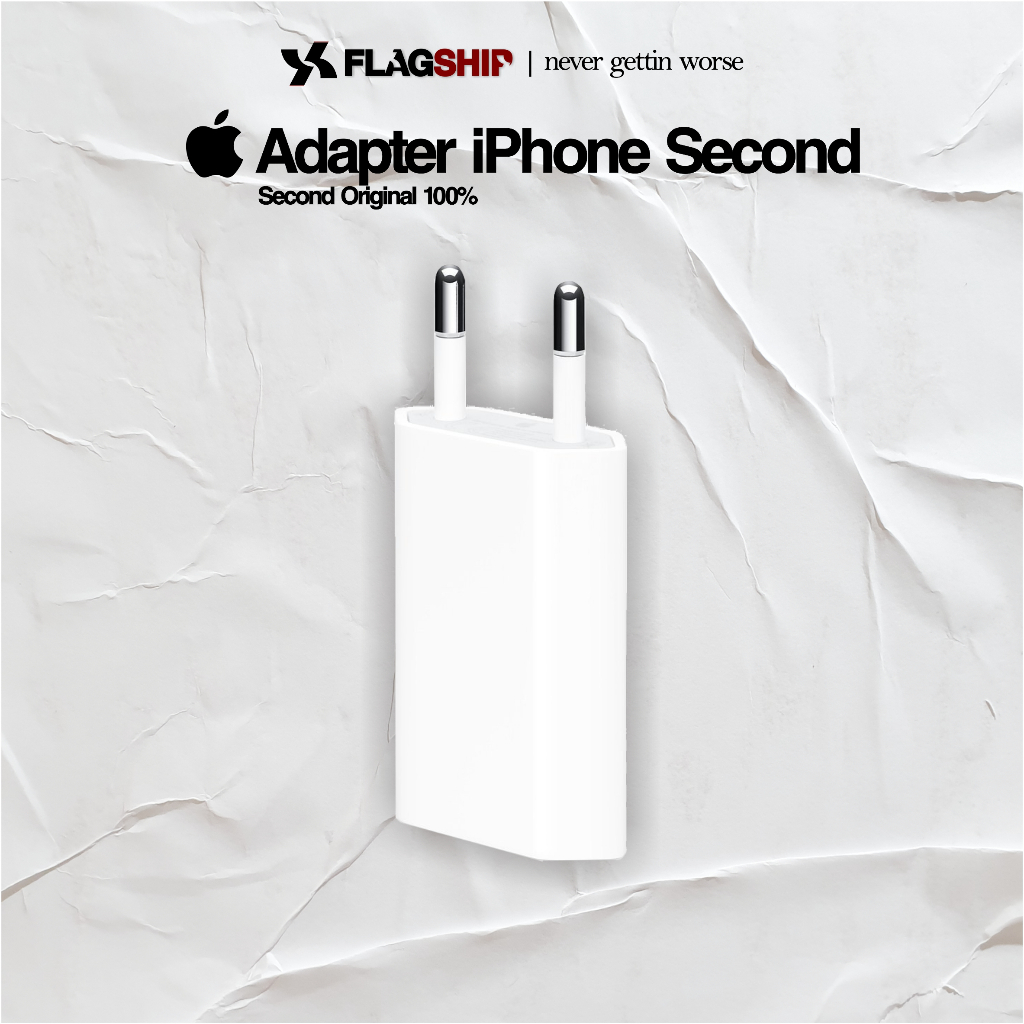 55.Flagship - 5W USB Power Adapter Original Apple Second iBox