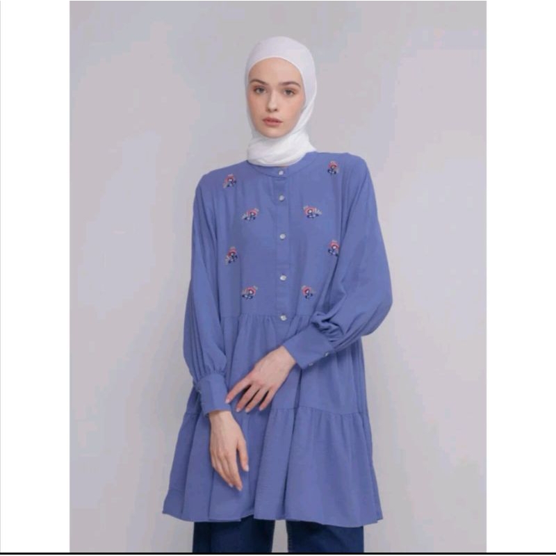(NEW) Kezia tunic blue Aleza Label