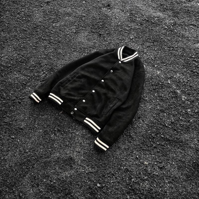 Varsity Suede Jacket No Brand