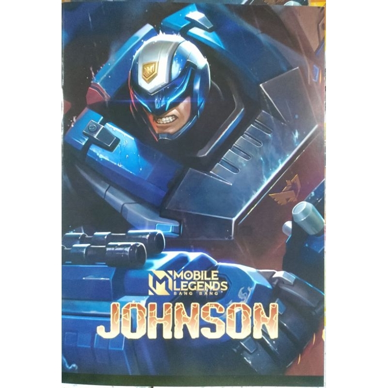 

Buku tulis Panjang Boxy MOTIF MOBILE LEGENDS isi 50 lembar (10 buku)
