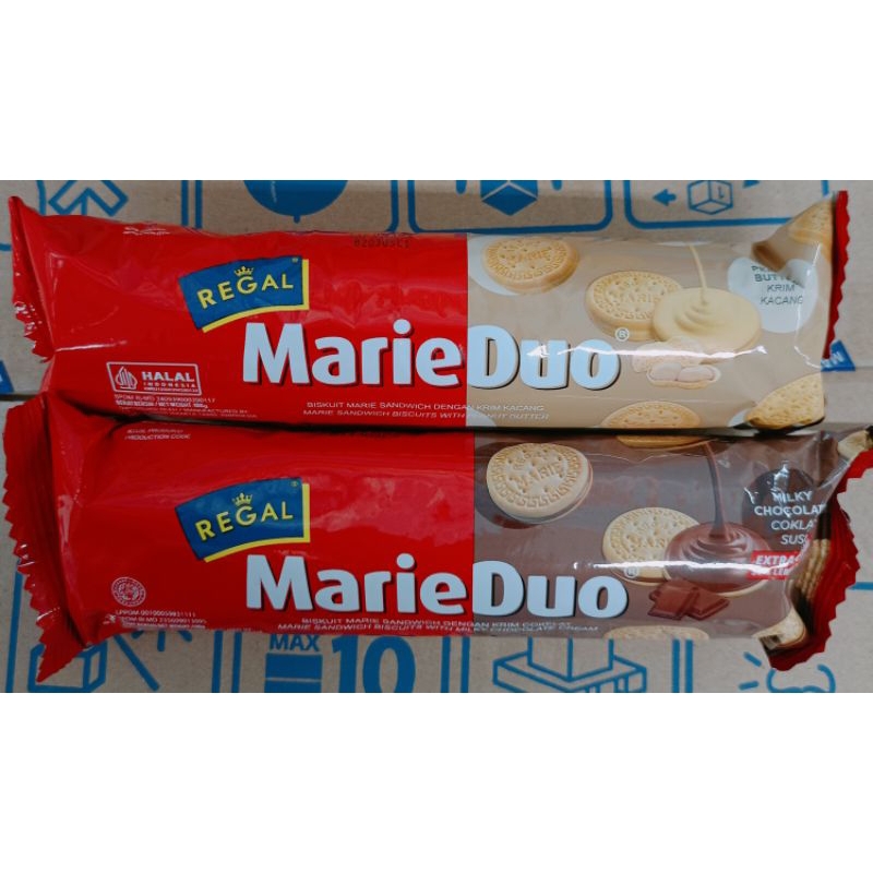 

Regal Marie duo peanuts/coklat 100gr