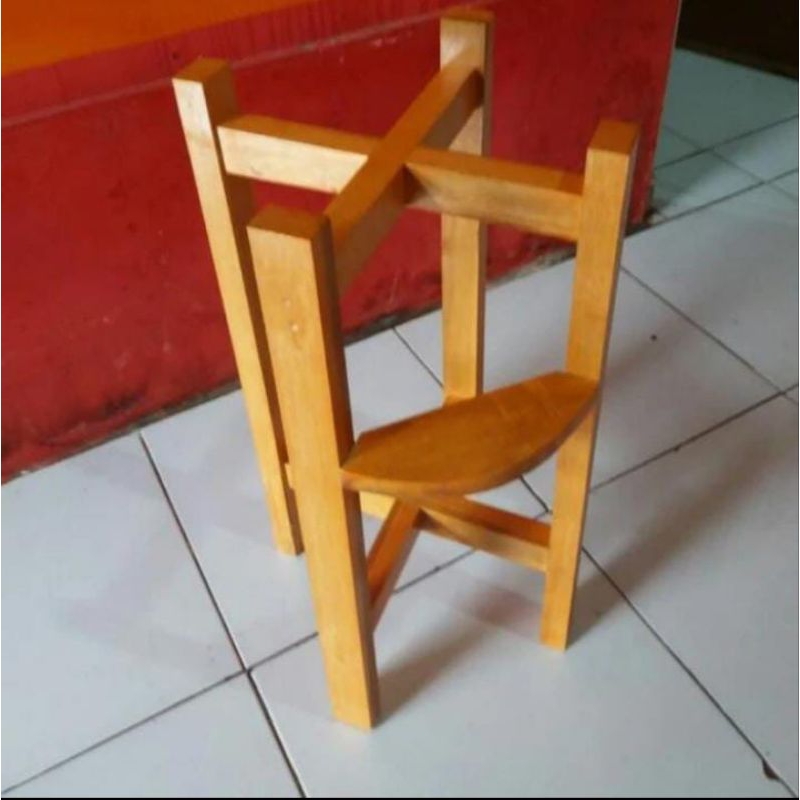 Termurah Rak Dispenser Kayu Minimalis / Rak Galon Air / Rak Galon Kayu Natural