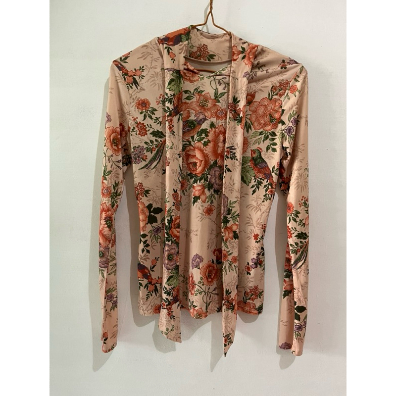 Zara Flower Blouse