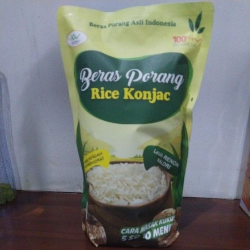 

BERAS PORANG/RICE KONJAC 1 KG MURAH