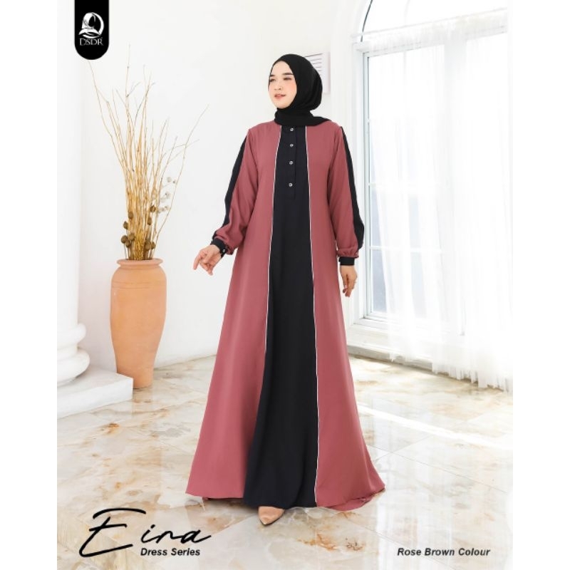 EIRA by DSDR gamis murah polos cantik