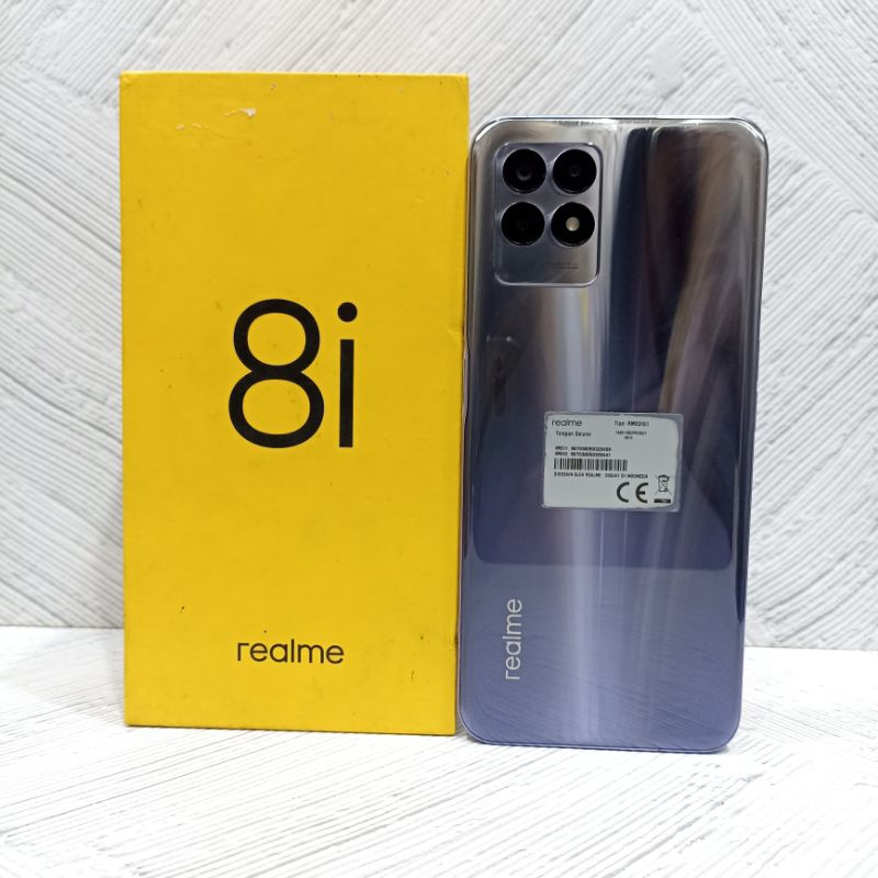 Realme 8i 6/128 4/64 GB Handphone Second Fullset