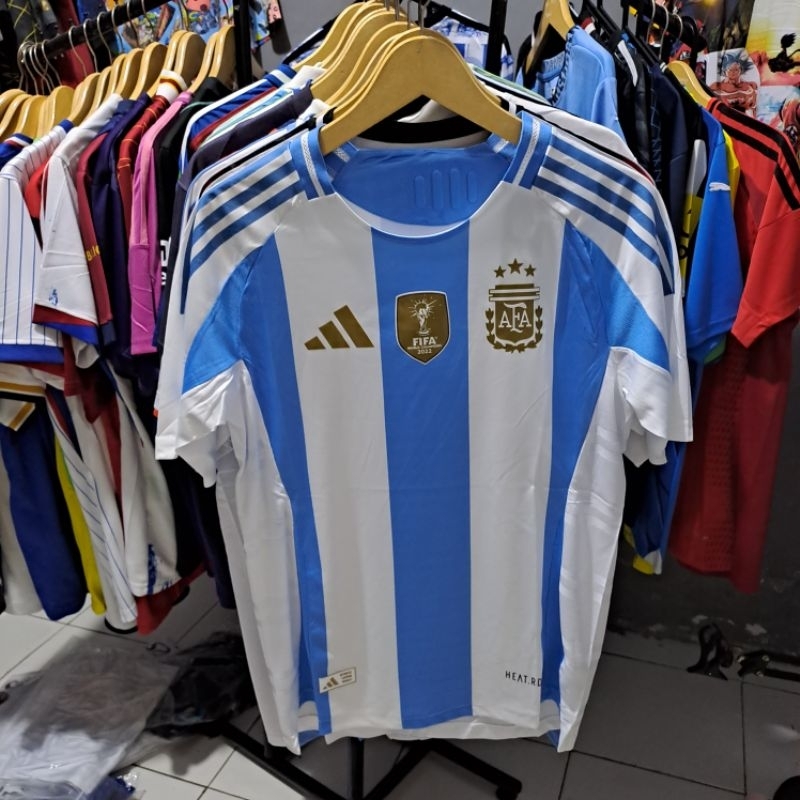 Jersey Player issue Argentina Home Copa 2024 Jersey player version