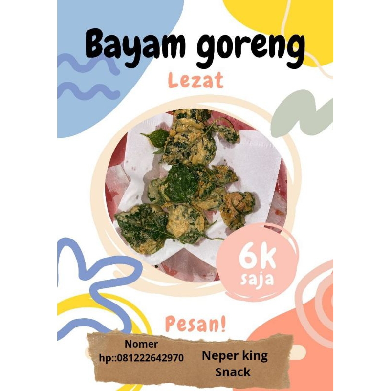 

bayam goreng