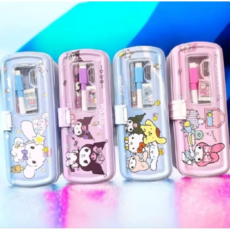 

Kotak Pensil 3 Tingkat Kaleng Karakter Sanrio