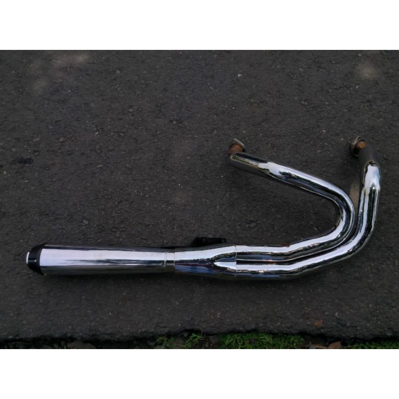 Knalpot Harley Davidson Sportster 2 into 1