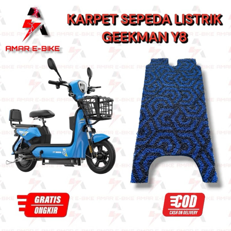 Karpet Alas Kaki Sepeda Listrik GEEKMAN Y8 Premium