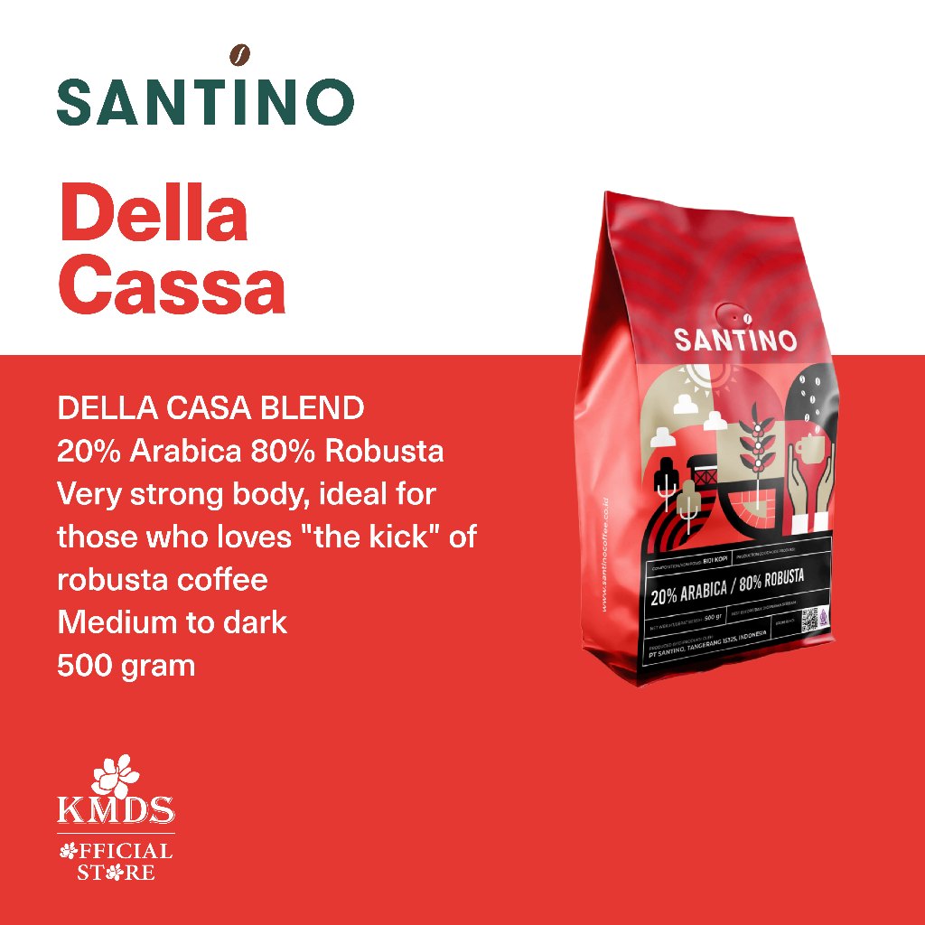 

Santino Coffee Della Cassa 500gr