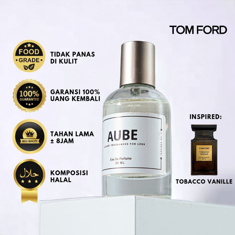 Aube - Tobacco Vanille Parfum Uniseks Aroma Tahan Lama Eau De Perfume 10ML 30ML 50ML Minyak Wangi Du