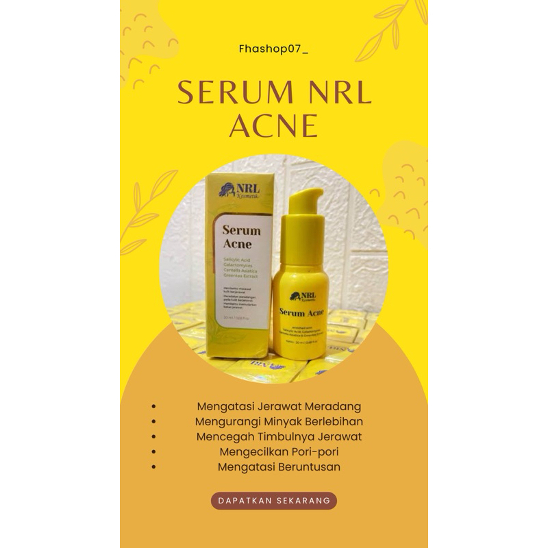 NRL ACNE SERUM