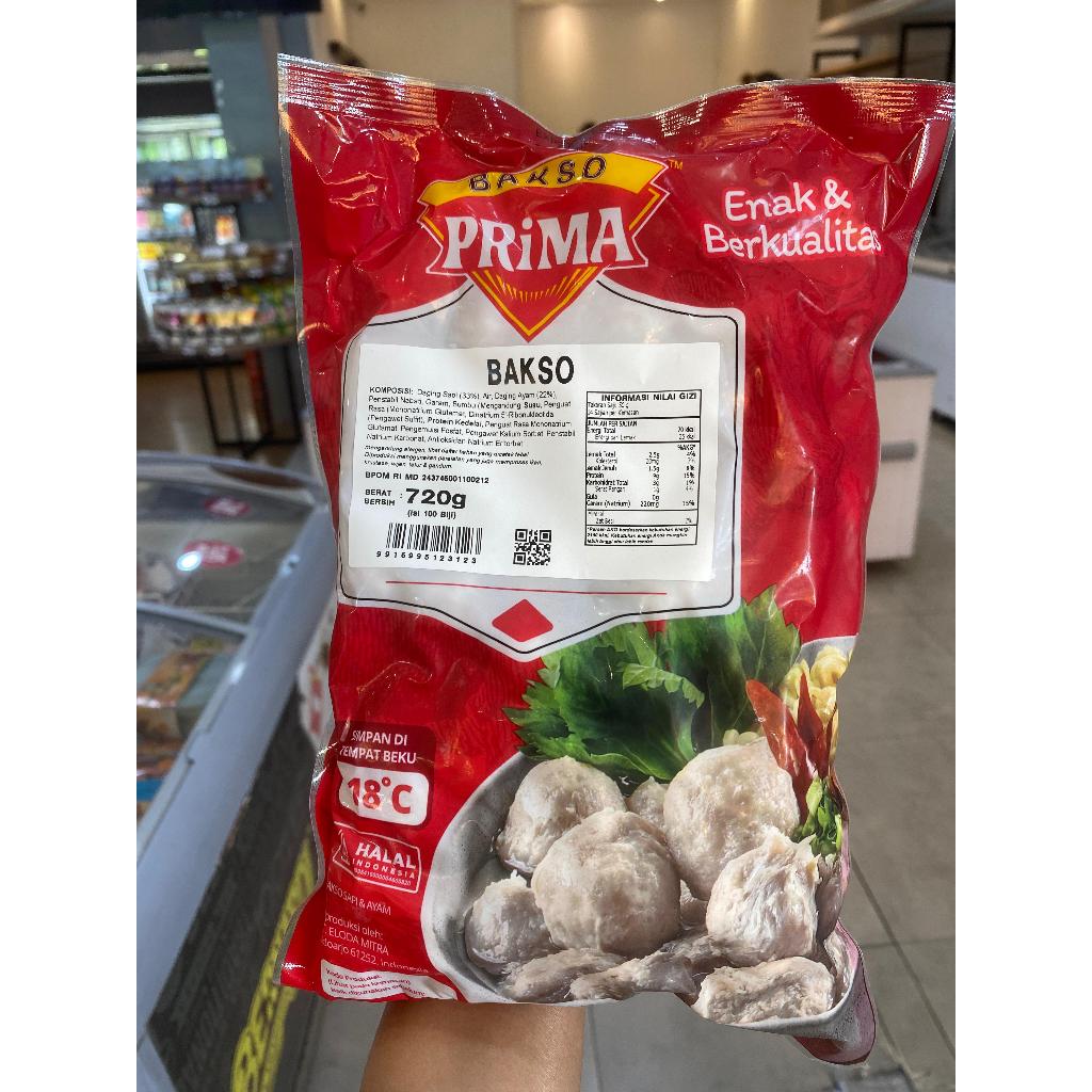 

PRIMA BAKSO SAPI 100BJ KECIL 720G