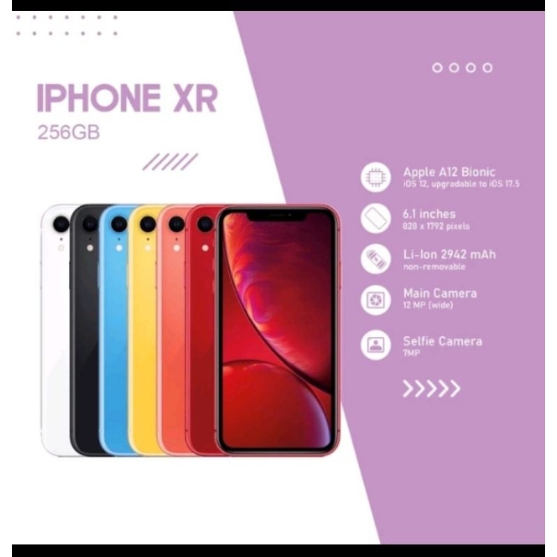 iPhone xr 256