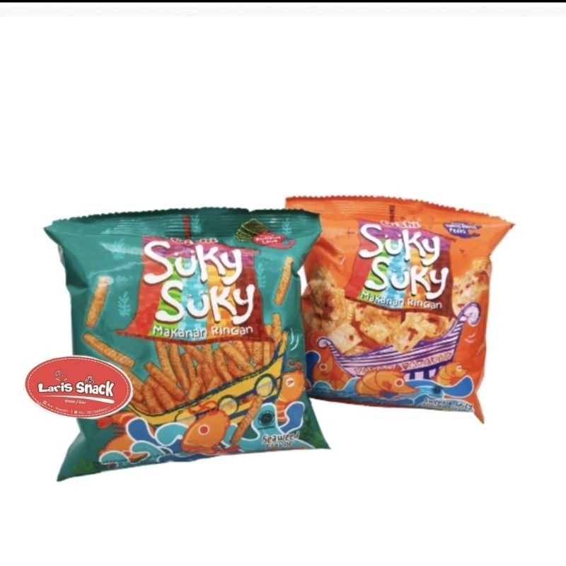 

Oishi Suky Suky All Varian (Isi 10 Bungkus)