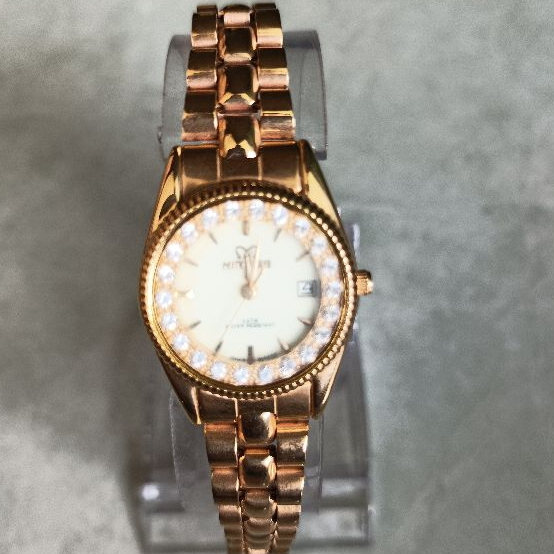 Jam Tangan Mirage 1580 Original, Jam Tangan Wanita, Diameter 2,7cm