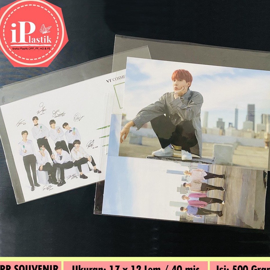 

KP8 Plastik OPP Postcard Photocard Plastik Nametag 17 x 12 cm TEBAL4MIC