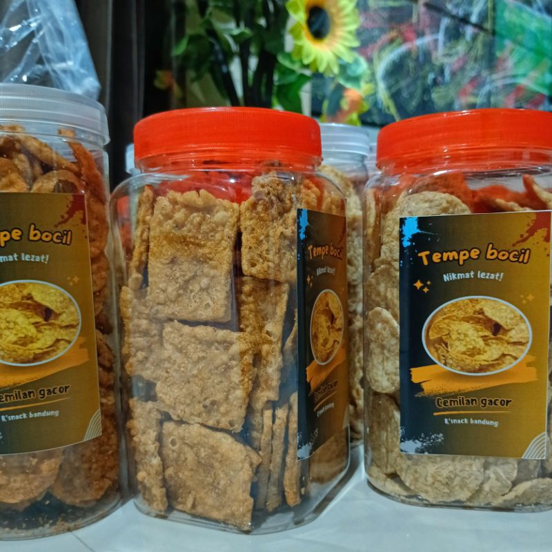 

kerpik tempe mini toples 500gr