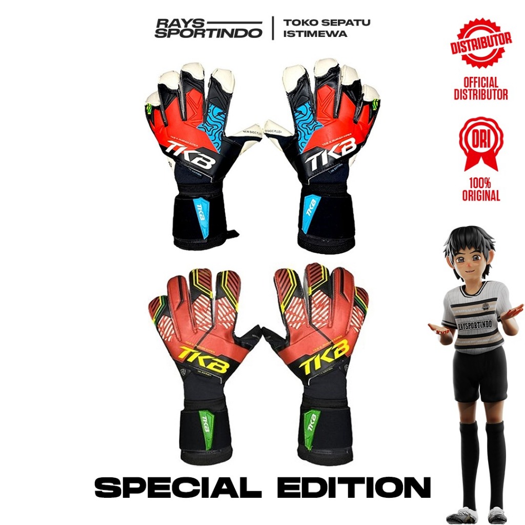 SARUNG TANGAN KIPER TKB RISHTAR 2 WARNA