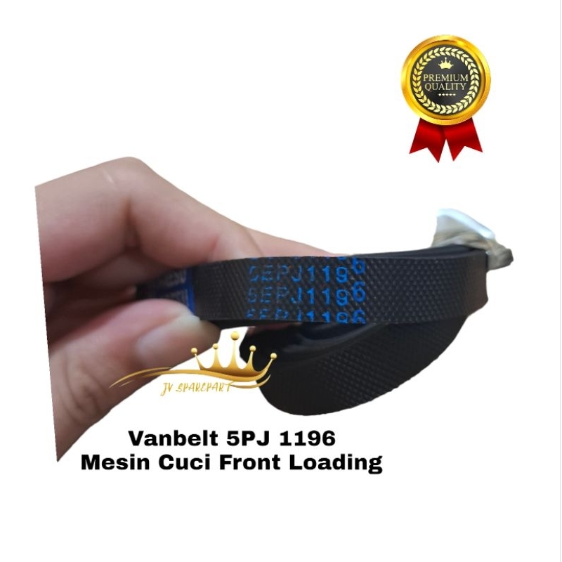 Fanbelt Mesin Cuci Electrolux 5PJE 1196 Front Loading EWF 10741 878 Royal Series 5PJE1196 5 PJE PJ