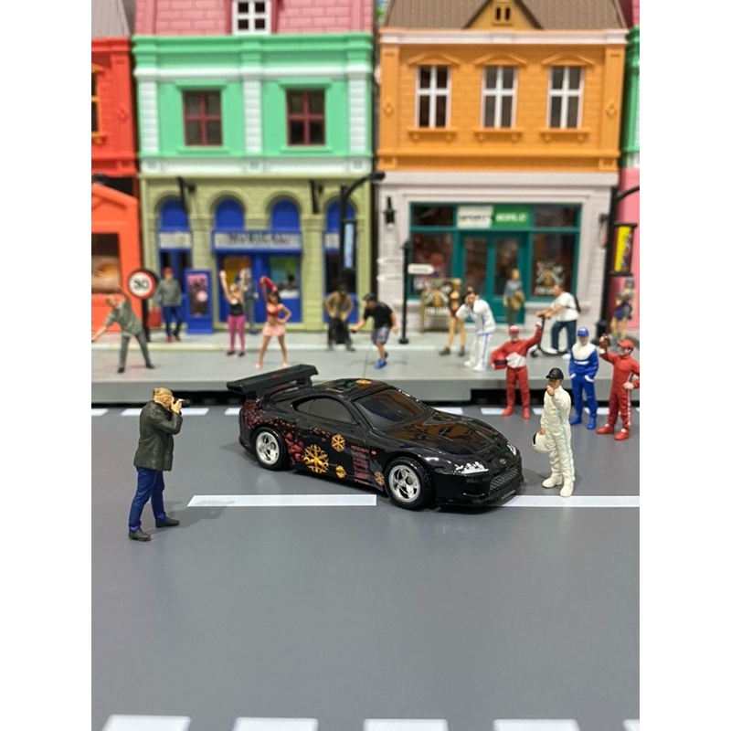 Hot Wheels Custom Ban Karet Toyota Supra Fast Furious Edition 6